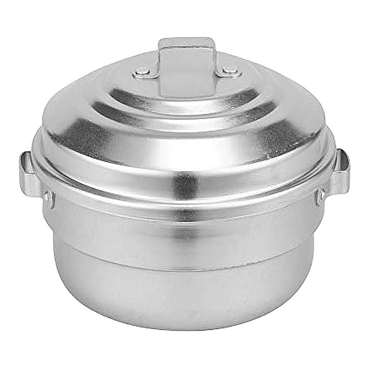 KYYTE Aluminium Anodized 12 Idli Maker Pot - Silver : 1 U