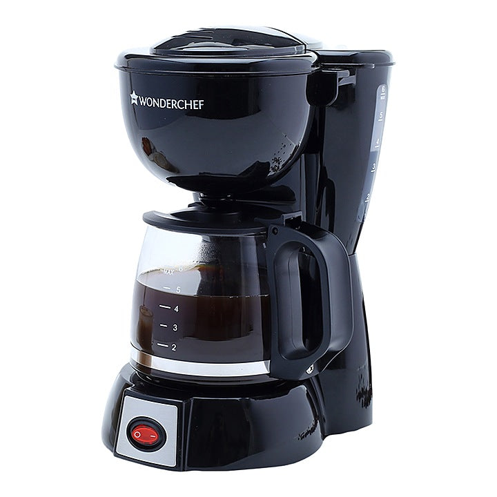 Wonderchef Onyx Brew Coffee Machine (Black) - 600 W : 1 Unit