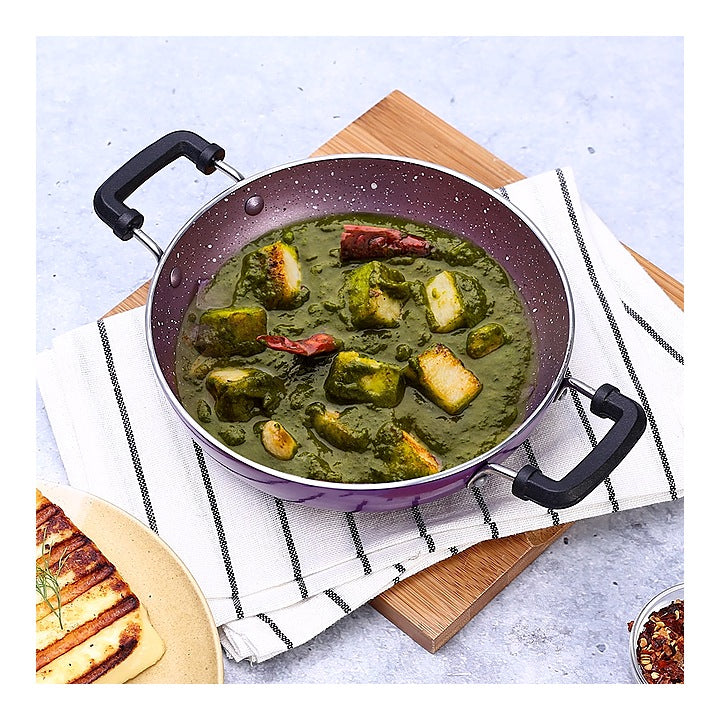 Wonderchef Venice Mini Kadhai - Purple (16 cm) : 1 L