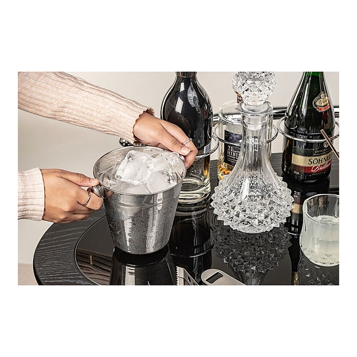 Elephant Stainless Steel Ice Bucket With Ring (1.35 L) : 1 Unit
