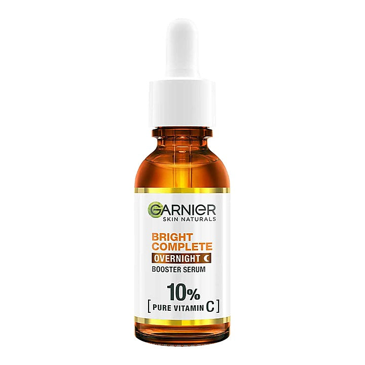 Garnier Bright Complete Overnight Booster Serum 10% Vitamin C : 30 ml