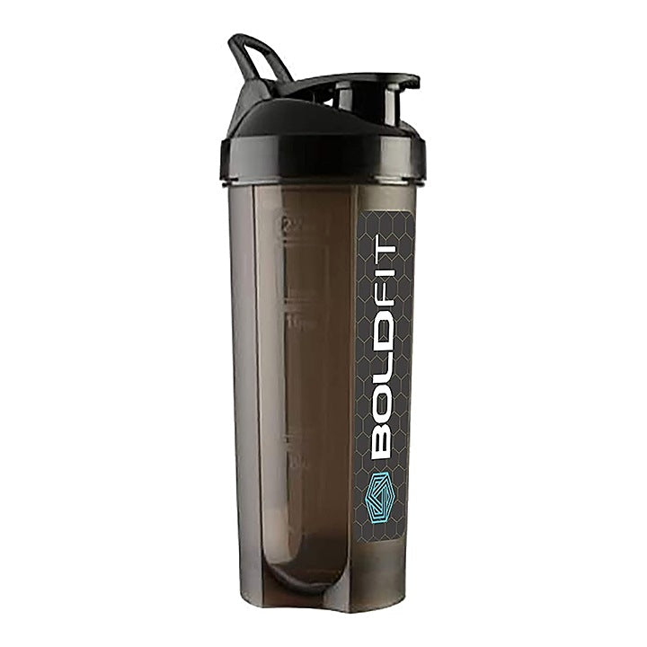 Boldfi Gym Typhoon Shaker Bottle (700 ml) - Black : 1 Unit