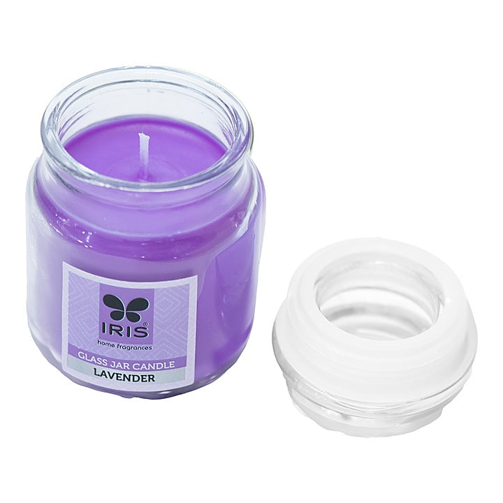 Iris Yankee Glass Jar Candle Lavender : 1 Unit