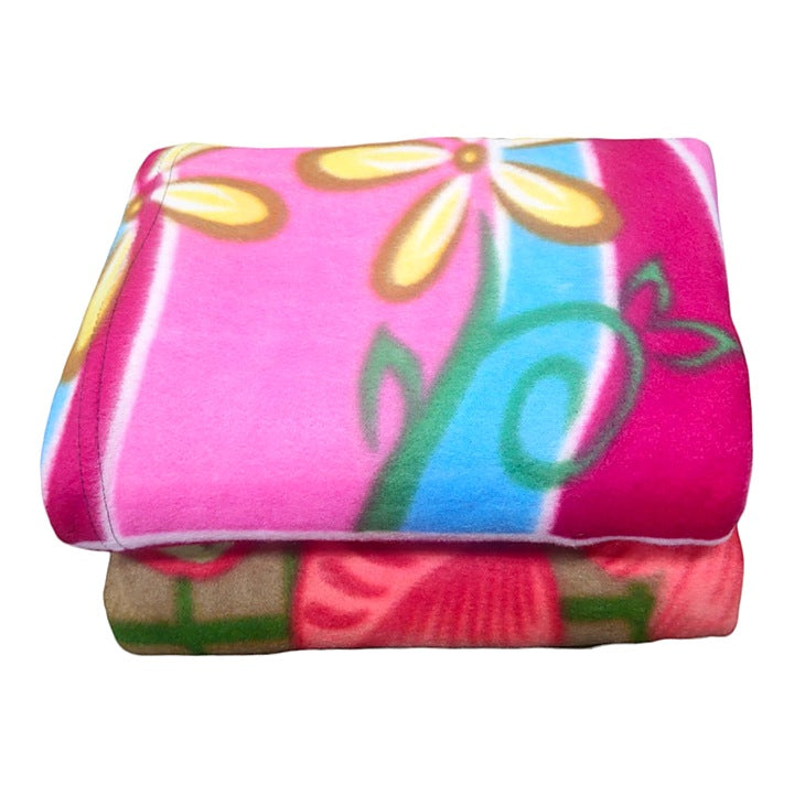 Sheetal World Mix Printed Blanket - Assorted : Pack of 2