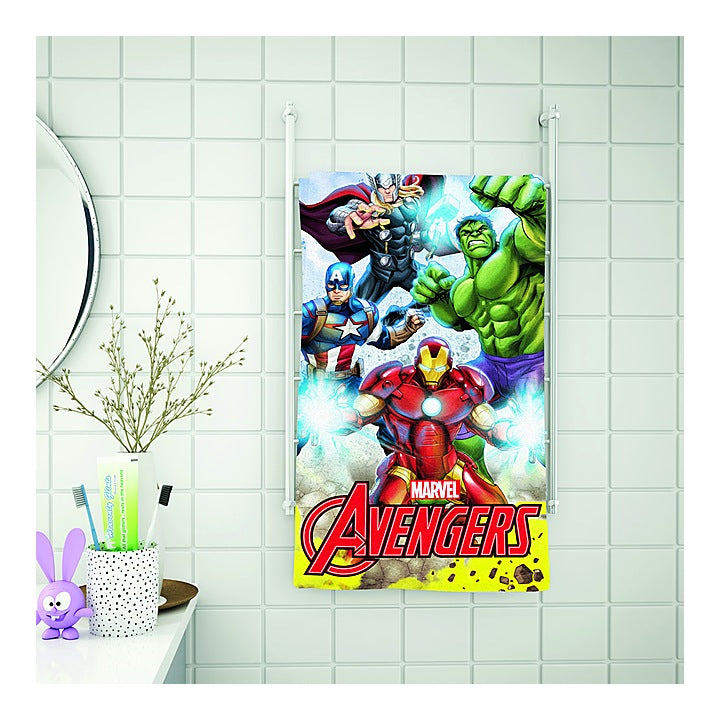 Marvel Avengers Welspun Baby Bath Towel 380 GSM - 50cm x 90 cm : 1 Unit