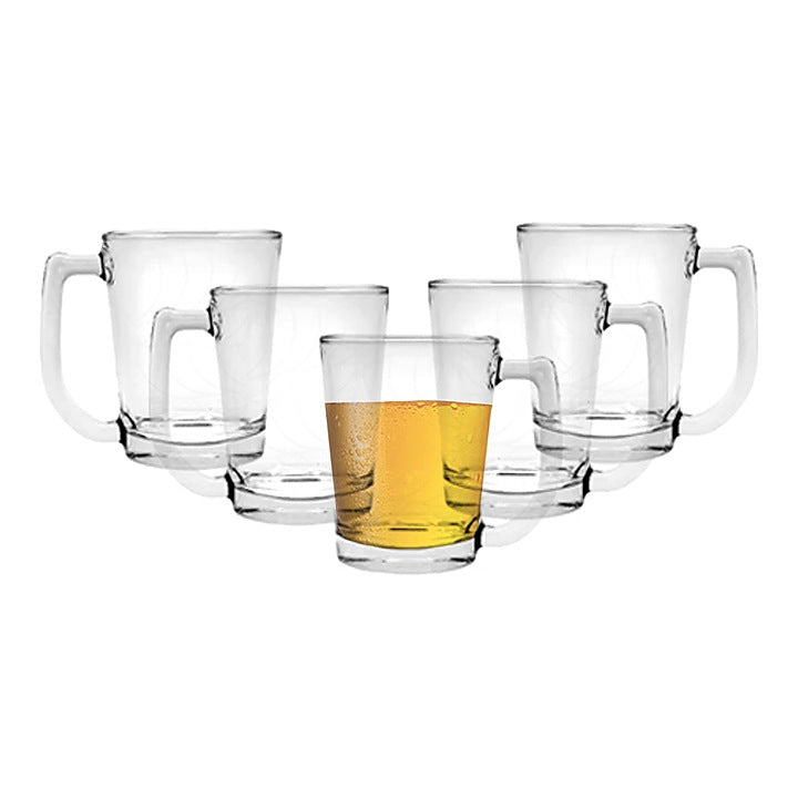 Lucky Glass Tea/Coffee Mugs (LG-312007) - 200 ml : 6 N