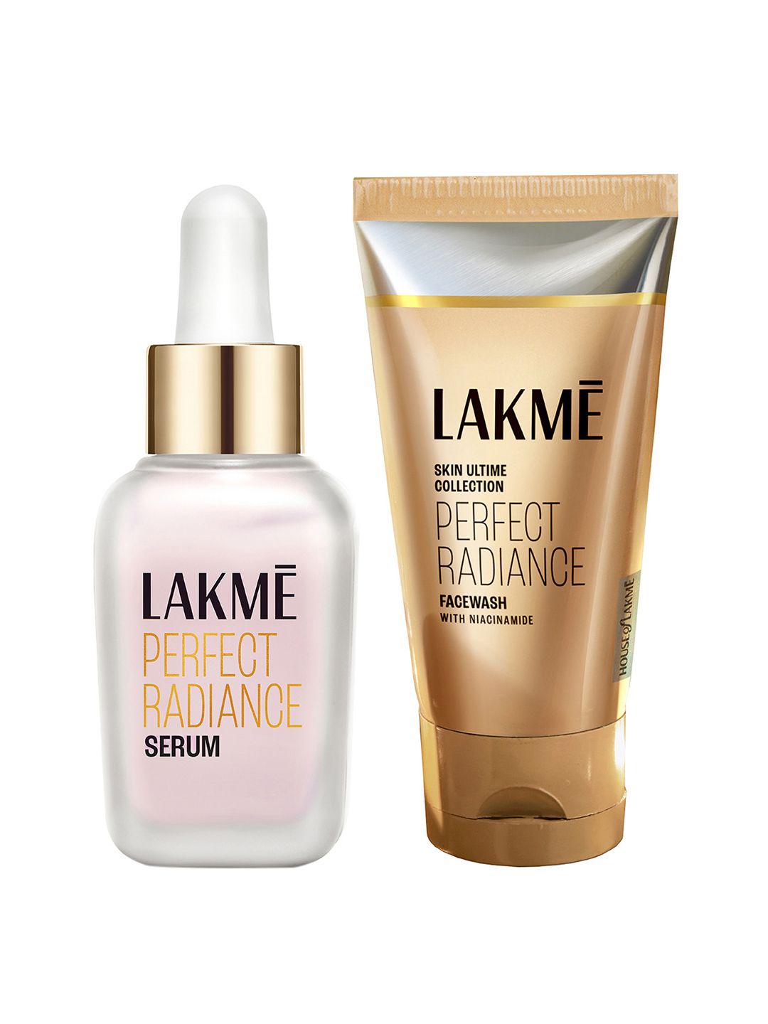 Lakme Absolute Perfect Radiance Duo - Face Wash 50 g & Face Serum 15ml