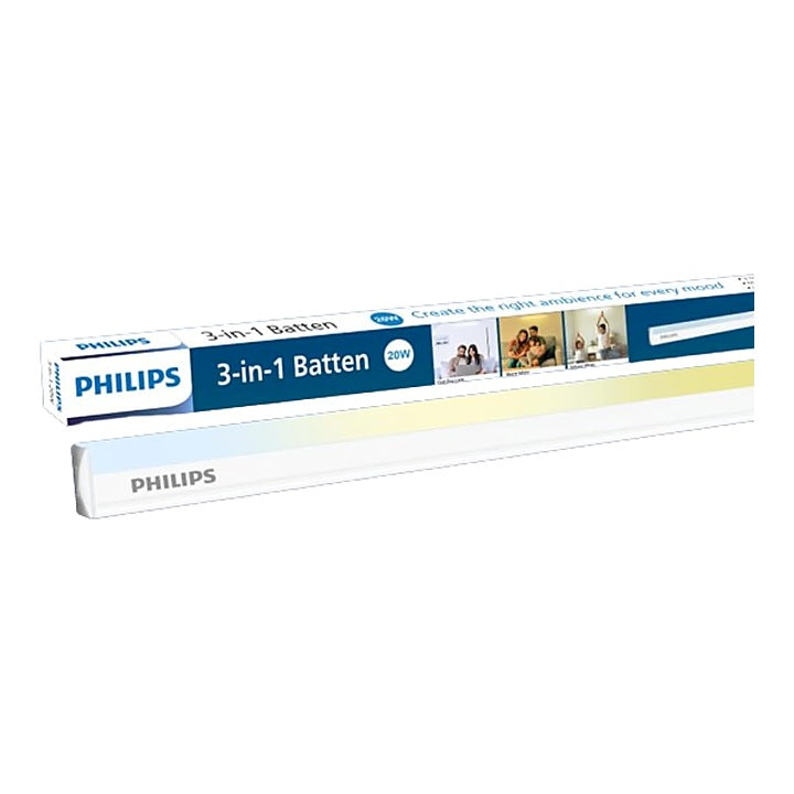 Philips Scene Switch 3 In 1 Led Tublight (Batten) Tunable White - 20 W : 1 Unit