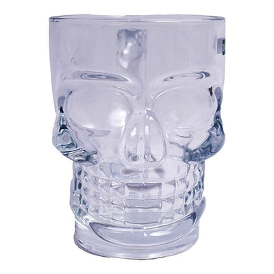 D Homes Glass Skull Beer Mug Deli - 500 ml : 1 Unit