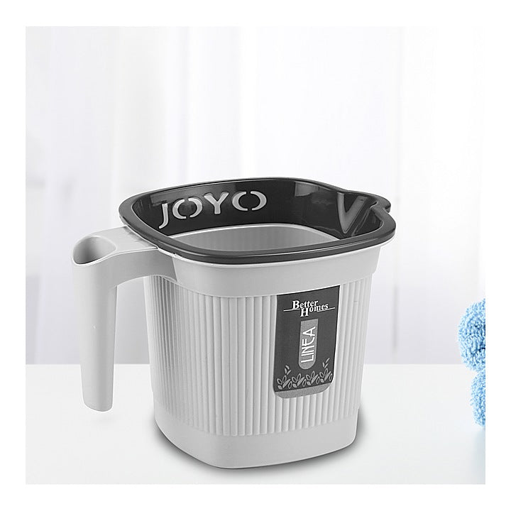 Joyo Better Home Square Linea Mug (Grey) - 1500 ml : 1 Unit