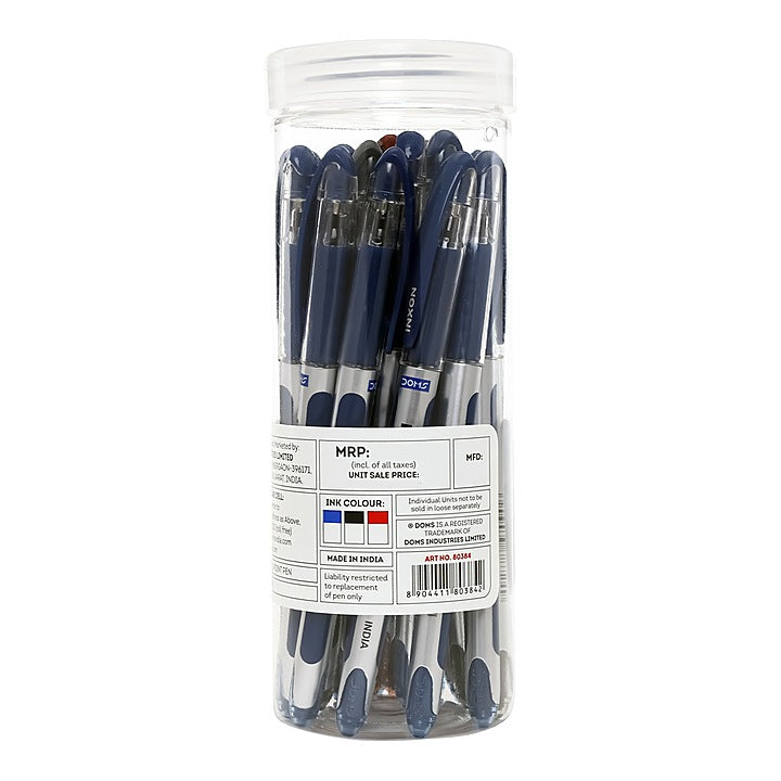 Doms Inxon Ball Pens - 20 Pieces Jar : 1 Unit