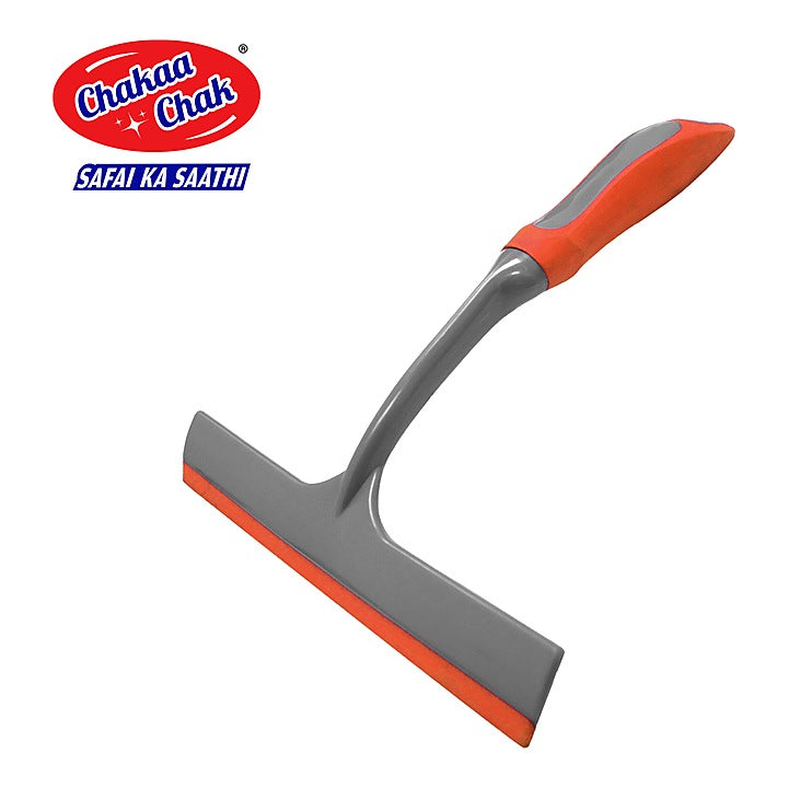 Chakaachak Single Stroke Kitchen Wiper - Grey & Orange : 1 Unit
