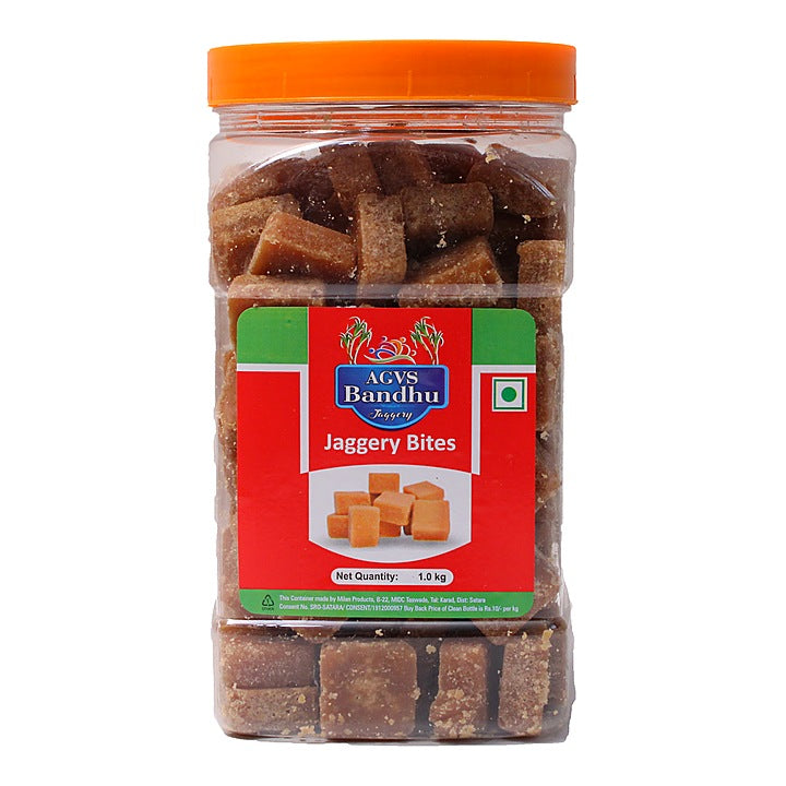 AGVS Bandhu Jaggery Bites : 500 g