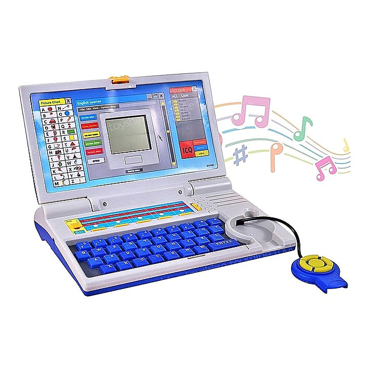 Toyshine Laptop With 20 Activities - Multicolour : 1 Unit