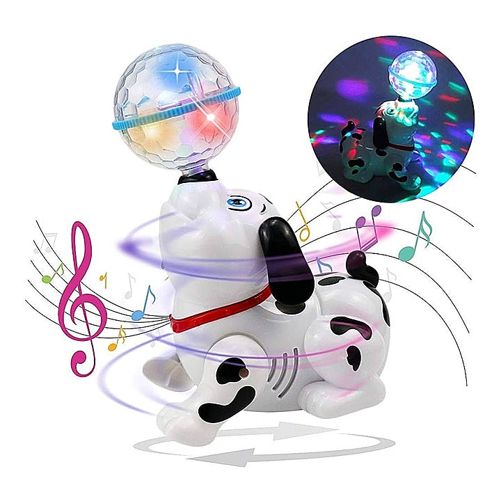 Toyshine Dancing Dog With Music & Lights - Multicolour : 1 Unit