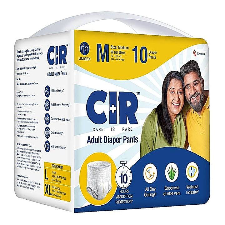CIR Adult Diaper Pants Unisex (M) : 10 U
