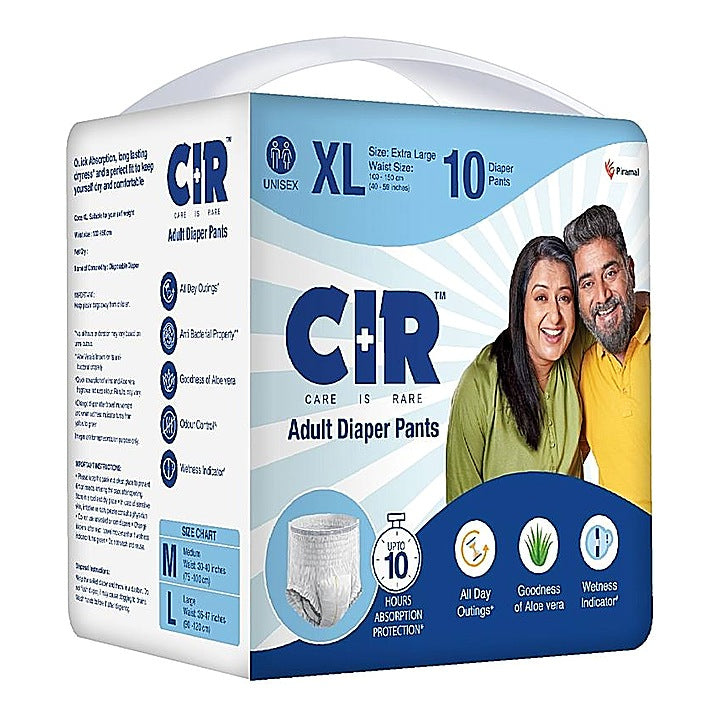 CIR Adult Diaper Pants Unisex (XL) : 10 U