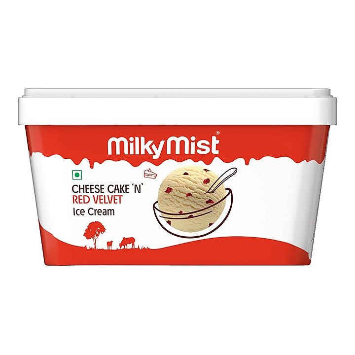Milky Mist Cheese Cake N Red Velvet Ice Cream : 550 g