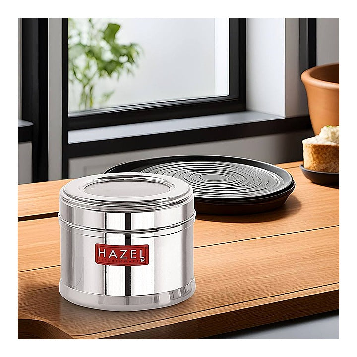 HAZEL Stainless Steel Multipurpose Storage Container - 450 ml : 1 Unit