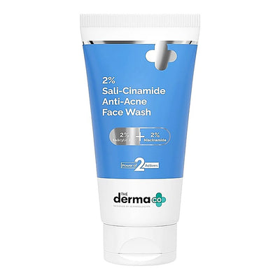 The Derma Co 2% Sali Cinamide Anti Acne Face Wash : 150 ml