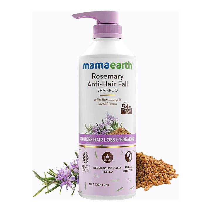 Mamaearth Rosemary Anti Hair Fall Shampoo : 600 ml
