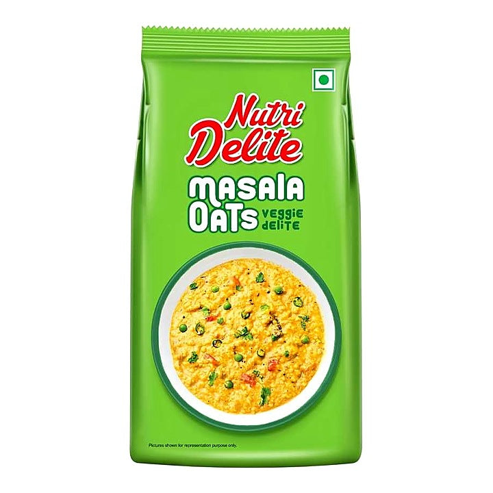 Nutri Delite Masala Oats Veggie Delite : 500 g