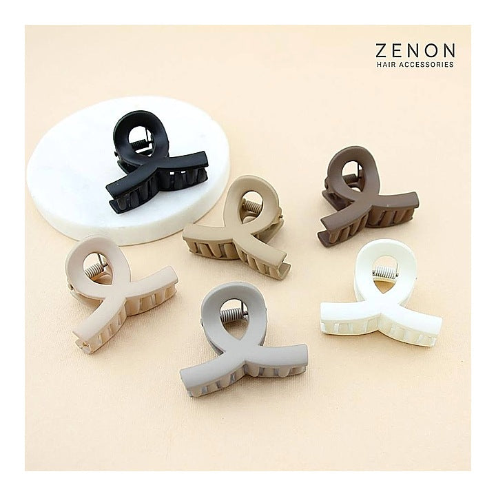 Zenon Medium Hair Claw Clip 2083 (Shades of Coffee) Pack Of 6 : 1 Unit