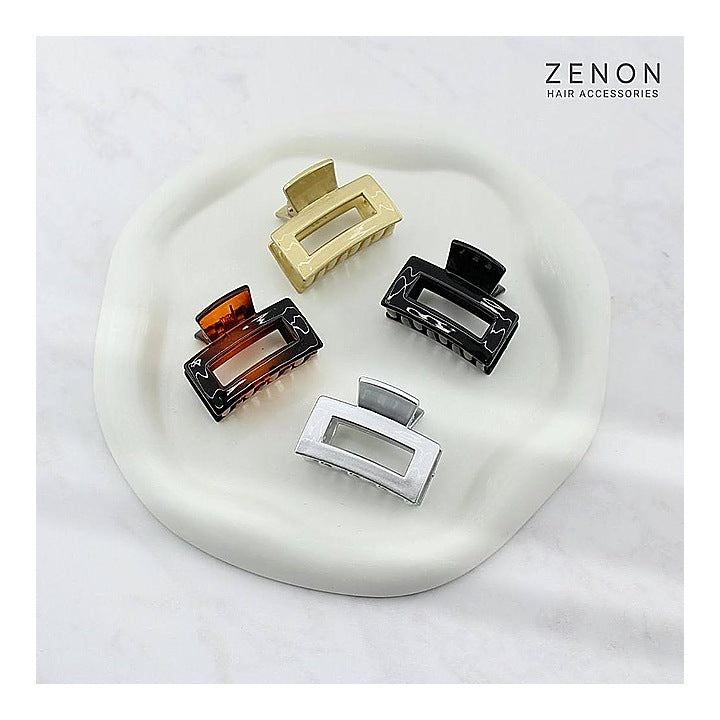 Zenon Medium Hair Claw Clip 2105 (Elegant Classic) Pack Of 4 :1 Unit