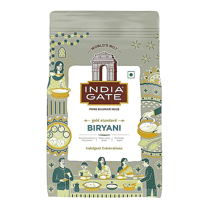 India Gate Biryani Pure Basmati Rice : 1 kg