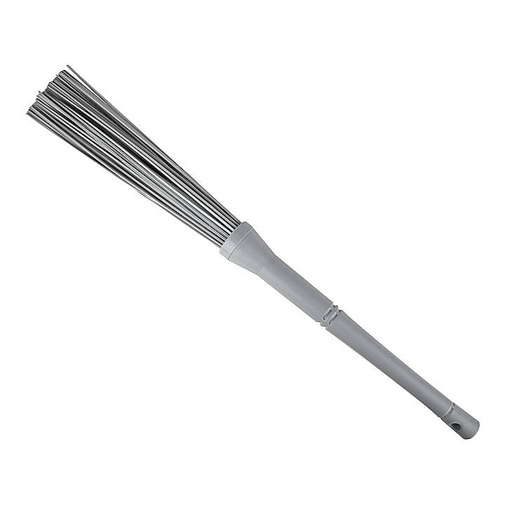 Gebi Real Plastic Kharata with long handle (Grey) : 1 Unit