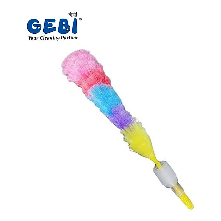 Gebi Feather Duster With Cap for Home cleaning - Multicolour : 1 Unit