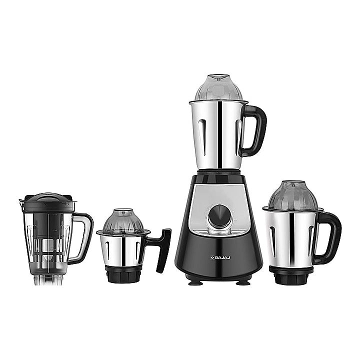 Bajaj Military Series Evoque Mixer Grinder (1000W) - 4 Jars : 1 Unit