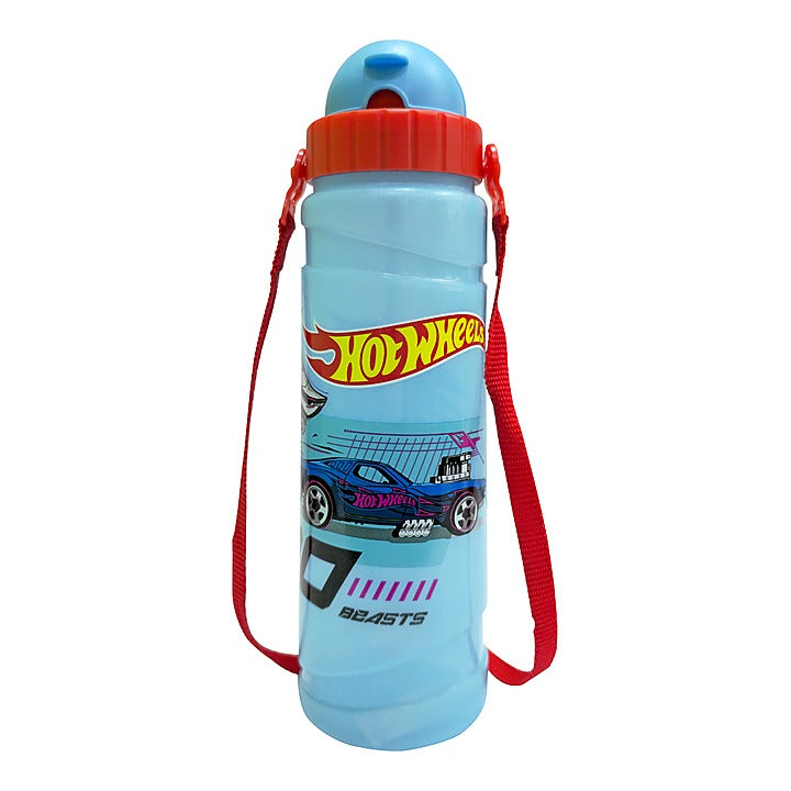 Pratap Hot Wheels Kids Water Bottle D1 (Blue) : 1 Unit