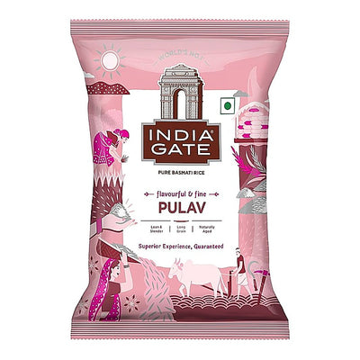 India Gate Pulav Pure Basmati Rice : 500 g