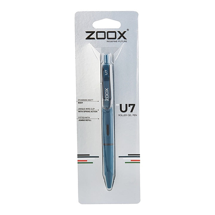 Flair Zoox U7 Roller Gel Pen (Blue) : 1 Unit