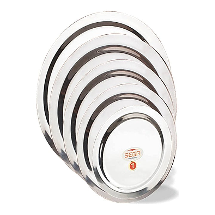 Sega Stainless Steel Tope Cover (Lid) - Set Of 5 : 1 Unit