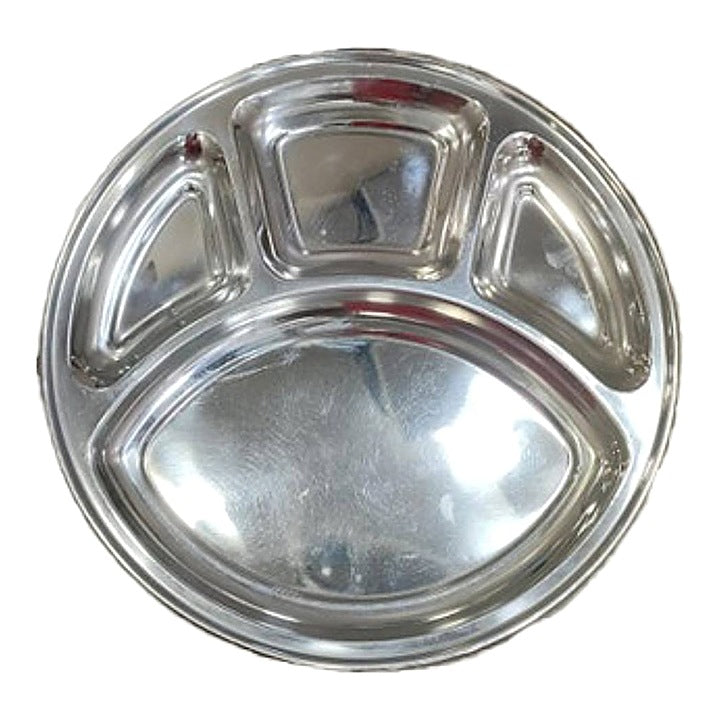 Sega Stainless Steel Bhojan Patra (Thali) - Set Of 2 : 1 Unit