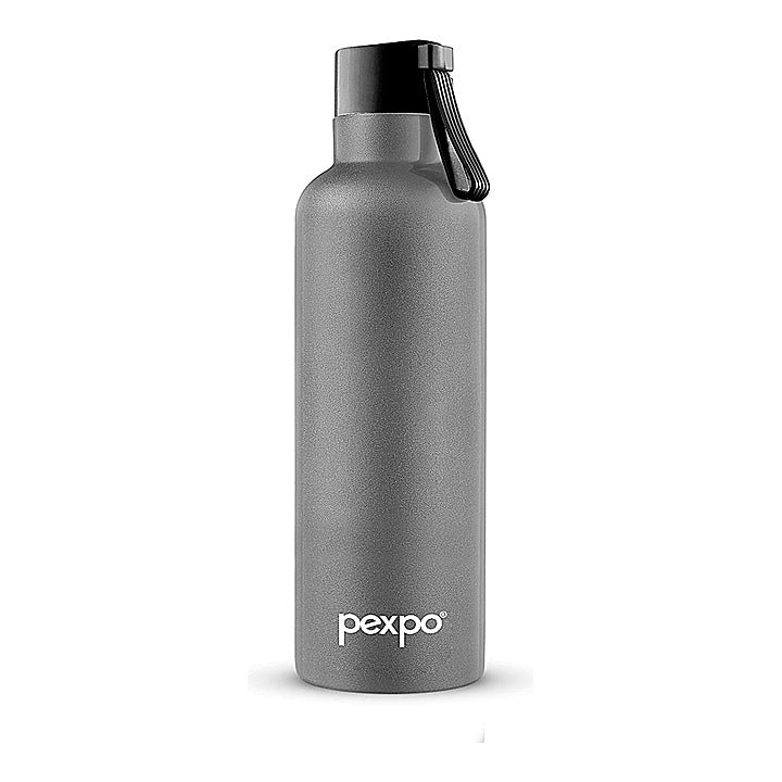 Pexpo Oslo Stainless Steel Insulated Hot & Cold Bottle (Grey) 750 ml : 1 Unit
