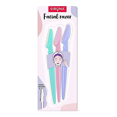 Sirona Facial Razor : 3 U