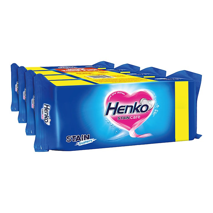 Henko Stain Care Busters Bar : 4 x 250 g