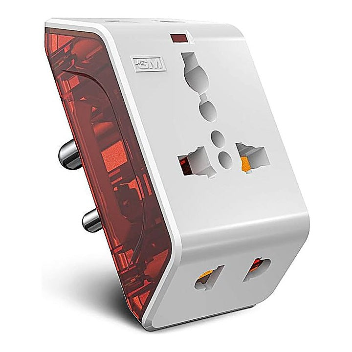 Gm Spice 3 Pin Multi Plug With Led Indicator : 1 Unit