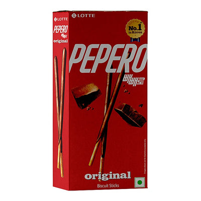 Lotte Pepero Original Biscuit Sticks : 30 g