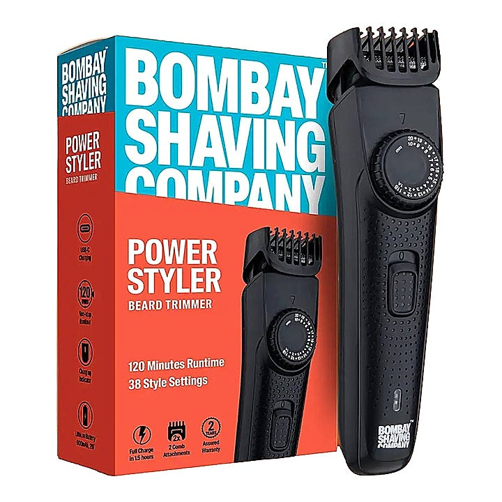 Bombay Shaving Company Power Styler Mens Beard Trimmer : 1 Unit