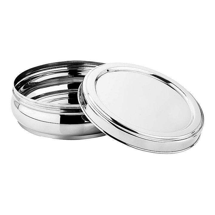 SEGA Stainless Steel Orange Puri Dabba - 1.5 L : 1 Unit
