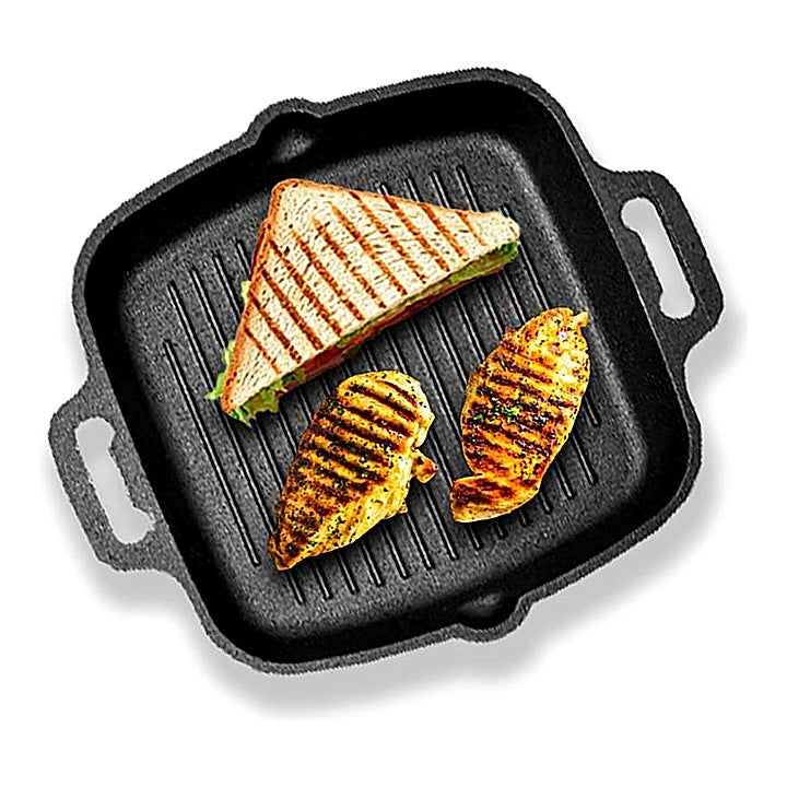 The Indus Valley Cast Iron Grill Pan : 1 Unit
