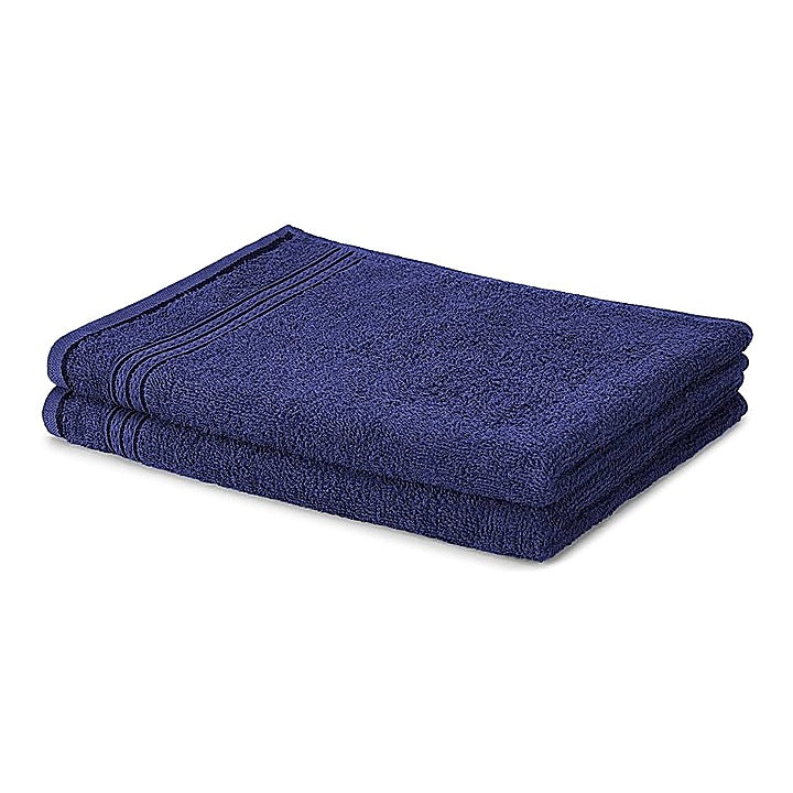 Welspun Glisten Everyday Hand Towel (40 x 60 cm) Blue - Pack Of 2 : 1 Unit
