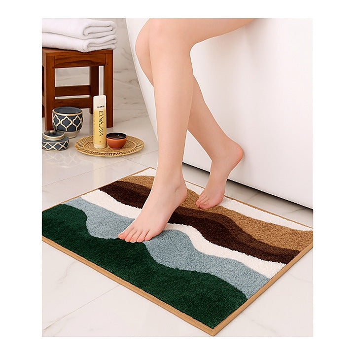 ELANZA Mountain Doormat (Multicolour) - 40 x 60 cm : 1 Unit