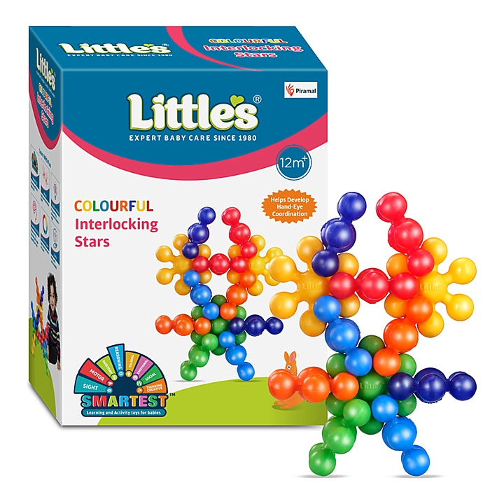 Little's Colorful Interlocking Stars : 1 Unit