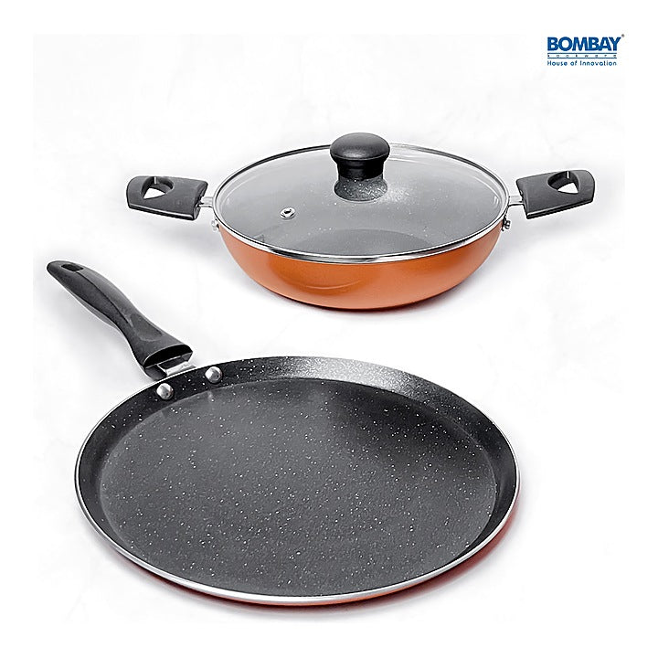 Bombay Kookware 3 Pieces Gift Set (Copper) : 1 Unit