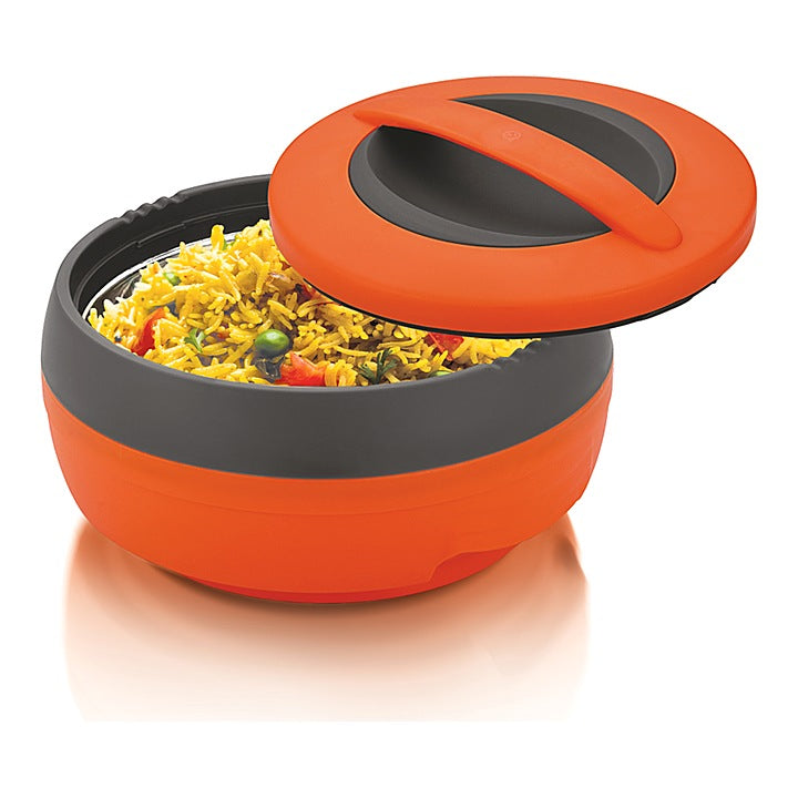Asian Cosmos Insulated Casserole (Orange) - 1.25 L : 1 Unit